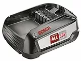 Bosch Ersatz-Akku PBA 18V 2.5Ah W-B (Hohe Kapazität für längere Laufzeit; Kompatibel mit Allen 18V Power for All-Geräten)