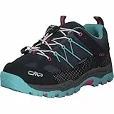 CMP Unisex Kinder Rigel Low Shoe Wp Trekking- & Wanderhalbschuhe, B Blue Acqua, 38 EU