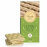 Venchi - Tafel Cremino Pistazie, 110 g, Schokoladentafel aus Milch- und weißer Schokolade mit Pistazienpaste, dreischichtiges Rezept mit mediterranen Aromen, glutenfrei, ohne Farbstoffe