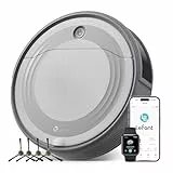 LEFANT Saugroboter M310G, 4500Pa Staubsauger Roboter mit präziser PSD-Navigation, 180 Min Laufzeit, HEPA-Filter, WLAN Roboterstaubsauger ohne Wischfunktion, ideal für Tierhaare, Teppiche & Hartböden