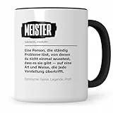 Sweetify Meister Tasse Meistertitel Meisterprüfung