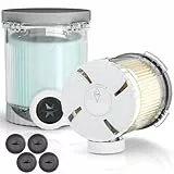 Kssvzz 2 Stück Behälter für Ninja Creami Swirl, Kompatibel mit Ninja Creami NC701EU NC700 Serie Softeismaschine - 16oz Spülmaschinenfest, BPA-frei, mit 4 Ersatz-Swirl-Düsen
