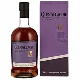 Glenallachie | Speyside Single Malt Whisky | 700 ml | 46% Vol. | 12 Jahre gereift | Duft von Butterscotch, Honig & Kaffee | Aromen von Marzipan, Bananen & Rosinen | Nicht kühlfiltriert