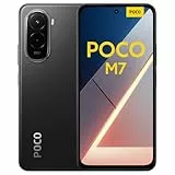 XIAOMI Poco M7, Smartphone 6+128GB, Handy mit Android, 6,9' FHD+ 144Hz Display, Snapdragon 685, 50MP AI-Zweifach-Kamera, 7000mAh, Schwarz