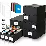 AOBOPLE Karten Box für 18000+ Trading Card,Sammelkarten-Aufbewahrungsbox mit 60 Kartenteiler,Etiketten Klebeband und Schubladen,Sammelkarten Box Trading Card Box für TCG,MTG,PTCG,Sports Karten