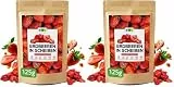 EWL Naturprodukte gefriergetrocknete Erdbeeren 125g, vegan, Erdbeeren gefriergetrocknet in Deutschland abgefüllt (Packung mit 2)