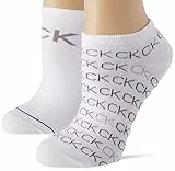 Calvin Klein Repeat Logo Women's Liner Socks 2 pack