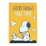 Grupo Erik Bullet Journal Notizbuch A5 Peanuts Snoopy Hardcover Notizbuch Notizblock A5 Tagebuch Mädchen und Jungen - Offizieller Snoopy Merch