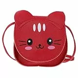 TENDYCOCO Umhängetasche Für Mädchen Katzenohren Umhängetasche Handtasche Umhängetasche Handtasche Aus Pu-Leder Für Mädchen