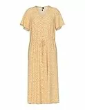 Pcnya Ss V-Neck Midi Dress WVN Bc