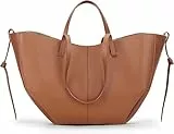 GSenhui Tote Bag Elegant Handtasche Veganes Leder Shopper Tasche Groß Schultertasche Braun Tragetasche mit Geldbörse Damen-Henkeltaschen Womens Handbags