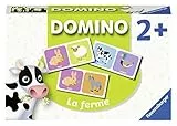 Ravensburger - Lernspiel - Domino - Der Bauernhof - EIN erstes Lernspiel, das Beobachtung, Assoziation und Gedächtnis kombiniert - Ab 2 Jahren - 24150