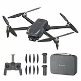 Ameta Drohne mit Kamera 4K und GPS, S20 Pro Drone für Kinder und Erwachsene mit Auto Return/ 50 Minuten Flugzeit/Follow Me/Intelligenter Modus/Gestensteuerung, RC Quadrocopter Unter 249g