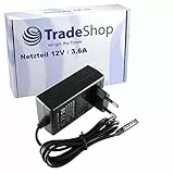 Trade-Shop Netzteil 12V 3,6A Ladekabel Ladegerät ersetzt DSEAD24120200 Q6T00002 für Microsoft Surface RT/Pro/RT 10.6/Pro 2
