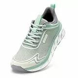 FitVille Weit Laufschuhe Damen Sportschuhe Atmungsaktive Sneaker Leichte Joggingschuhe Bequeme Walking Schuhe Frost Mint 42 EU Weit