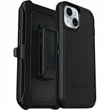 OtterBox Defender Hülle für iPhone 17e, 16e, 15, 14, 13, stoßfest, sturzsicher, Ultra-robust, schützende Hülle, 5X getestet nach Militärstandard, Schwarz, Keine Einzelhandelsverpackung