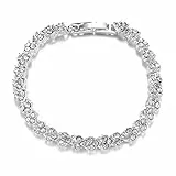 ARHZ Armband Damen，Armband Damen Silber，Armband Mädchen,Geschenke für Frauen