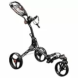 EzeGlide Unisex Compact+ 360 Golftrolley, Anthrazit/Rot, Einheitsgröße