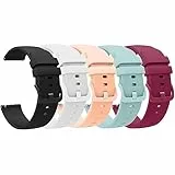 Blueshaweu 18mm 20mm 22mm Armbänder Kompatibel mit Ice-Watch - Ice Smart Serie, Classic Silikon Uhrenarmband für ICE Smart 1.0/2.0/3.0/TKS 2.0 (5 PACK-A, 22mm)