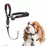 HALTI Optifit Kopfgeschirr, Größe Mittel - Verhindert, dass Ihr Hund an der Leine zieht, Einfache Anpassung, Leicht, mit gepolstertem Nasenriemen, Anti-Zug-Halsband für mittelgroße Hunde
