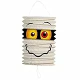 Folat Laterne * MUMIE * für Halloween oder Horror-Party // mit 16cm Duchmess