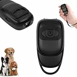Aomig Anti Bell Gerät Hunde Tragbarer Hundetraining Antibell Ultraschall Gerät USB Aufladung Hunde Bellen Stoppen Erziehungshilfen für Hunde Anti Bellen Gerät Drinnen Draußen für Kleine Große Hunde(B)