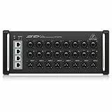 Behringer SD16 I/O Stage Box with 16 Remote-Controllable Midas Preamps, 8 Outputs, AES50 Networking and ULTRANET Personal Monitoring Hub