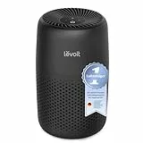 LEVOIT Luftreiniger mit HEPA-Filter, Air Purifier mit Aromatherapie, leiser und niedriger Stromverbrauch 7W, Core Mini Schwarz