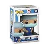 Funko Pop! Heroes: Front Line Worker-Male #1 - Vinyl-Sammelfigur - Geschenkidee - Offizielle Handelswaren - Spielzeug Für Kinder und Erwachsene - Modellfigur Für Sammler und Display
