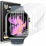UniqueMe für Apple Watch Series 11 42mm Schutzfolie - 8 Stück, Flexible TPU, für iwatch 42mm Displayschutz, Blasenfreie, Weich HD Klar Displayfolie, Volle Abdeckung, Anti-Staub