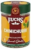 Fuchs Gourmet Selection Amerika – Chimichurri Gewürzzubereitung, nachfüllbare Gewürzmischung, Gewürz für Fleisch, Salatdressings & Dips, ideal als Marinade für Grillfleisch, vegan, 30 g