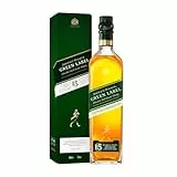 Johnnie Walker Green Label, Blended Scotch Whisky, in edler Geschenkverpackung, 43% vol, 700ml Einzelflasche