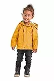 first instinct by killtec Kinder Softshell Jacke mit Kapuze FIS 23 MNS SFTSHLL JCKT, gebranntes gelb, 110/116, 37901-000