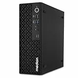 MEDION Picoworx T80 III Mini PC (Slim, Core Ultra 5 226V, 16GB DDR5 RAM, 512 GB SSD, ARC 130V, USB Type C, WLAN, HDMI 2.0, Gigabit LAN, Windows 11 Home)