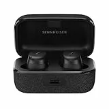 Sennheiser MOMENTUM True Wireless 3 — Bluetooth-In-Ear-Kopfhörer für Musik und Anrufe mit adaptiver Geräuschunterdrückung und 28 Stunden Akkulaufzeit, schwarz