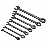 Draper 7-teiliges Hi-TORQ Ringmaulschlüssel-Set – 51178 – metrisches Ratschenwerkzeug-Set