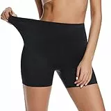 Joyshaper Unterhosen Damen Unter Rock Kurze Hose Anti Chafing Shorts Anti Scheuer Leggings Radlerhose Unterziehhose Miederhose Miederslip Miederpants Nahtlose Unterwäsche Weich Leicht Seamless L