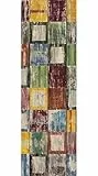 d-c-fix Wachstuchtischdecke – Woven Elegance 160 cm x 220 cm – Tischtuch für den Küchen-, Ess- oder Gartentisch – lebensmittelecht, abwaschbar & wasserdicht, Bahia