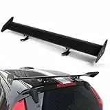 Universelle Auto-Heckflügel GT-Stil, 110cm Alu-Spoiler mit Doppelkammer & ohne Bohrung, Leichtbau-Design für Sportwagen/Sedan/Kombi