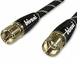 bivani SAT Antennenkabel 10 Meter Premium - F-Stecker, Koaxialkabel, Satellitenkabel, Satfernsehen, Radio, DVB-T, DVB-T2, DVB-C, DVB-S, DVB-S2 - FullHD, UltraHD, UHD, HDTV, TV - Elite-Series - 10M