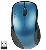 Speedlink KAPPA Mouse wireless - leichte USB Maus kabellos mit 2.4G USB-Empfänger, PC Maus ohne Kabel für PC, Laptop und Notebook, Büro, Office, 1200dpi, blau