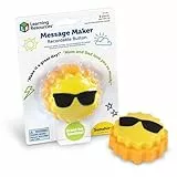 Learning Resources Message Maker Recordable Button Sunshine, Social Emotional Learning Toys, Social Emotional Learning Games, 1 Stück