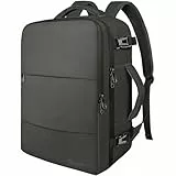 Taygeer Ryanair Handgepäck 40x30x20 Rucksack, Ryanair Rucksack für Herren und Damen, 24L Handgepäck für 15,6 Zoll Laptop, Reiserucksack für Flugzeug, Business, Uni, Graphitgrau