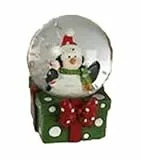 Schneekugel Glasmit Polyresin Figuren