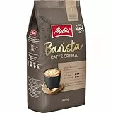 Melitta Barista Classic Crema, Ganze Kaffee-Bohnen 1kg, ungemahlen, Kaffeebohnen für Kaffee-Vollautomat, mittlere Röstung, Stärke 3, Verpackung kann variieren