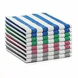 Das blaue Wunder | Brillant Premium Brillenputztuch Set | 20 cm x 20 cm | streifenfrei, fusselfrei, Bambus Reinigungstuch für Brillen | Brillentuch (1, bunt)
