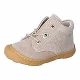 RICOSTA Mädchen und Jungen Stiefel Cory, Kinder Lauflernschuhe, Weite: Weit, lose Einlage, terracare, schnürstiefel, Booties, kies (650), 24 EU