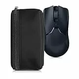 kwmobile Hülle kompatibel mit Universal Gaming Mouse - Neopren Hülle für PC Mouse Schutzhülle - Computer Maus Tasche - Neopren Tasche für PC-Maus - Schwarz