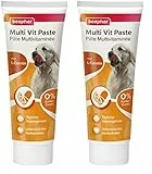 Beaphar Multi-Vitamin-Paste für Hunde, 250 g (Packung mit 2)