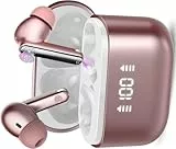 SKIUDCT Translator Earbuds, Headphones Translator, Rose Powder